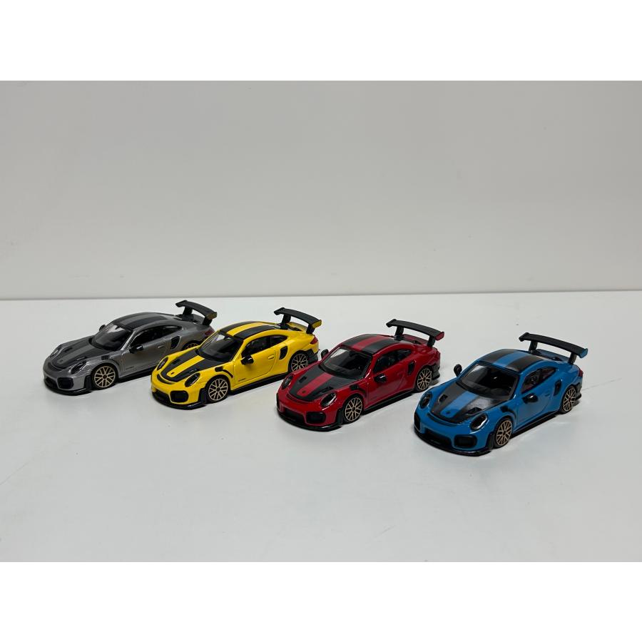 Burago  ポルシェ911 Bburago（ブラーゴ） burago 1/43 Porsche 911 GT2 RS 2018 4台セット