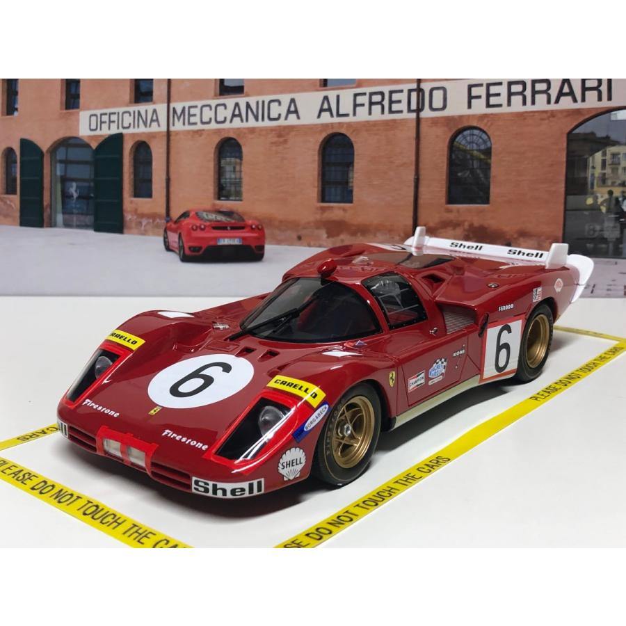 CMR 1/18 Ferrari 512S Long Tail #6 24h Le Mans 1970 Vaccarella