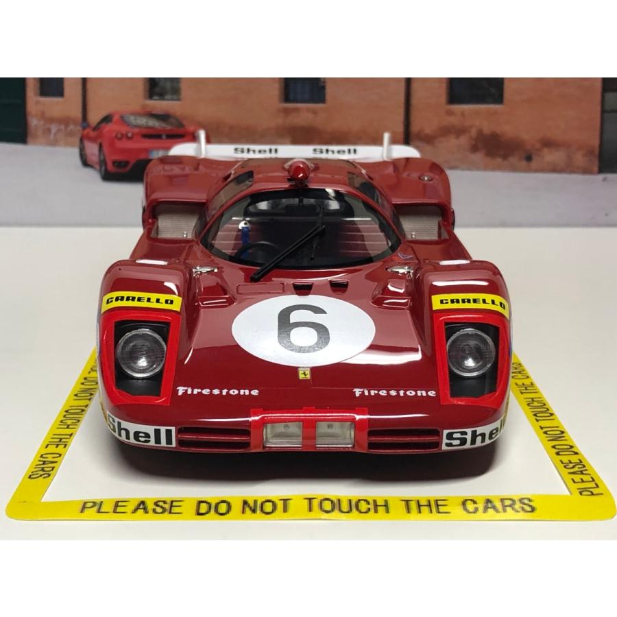 CMR 1/18 Ferrari 512S Long Tail #6 24h Le Mans 1970 Vaccarella