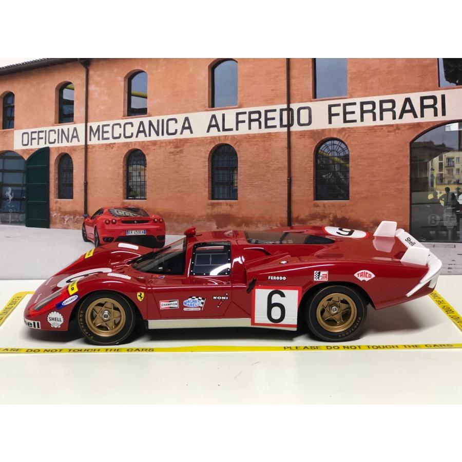 CMR 1/18 Ferrari 512S Long Tail #6 24h Le Mans 1970 Vaccarella