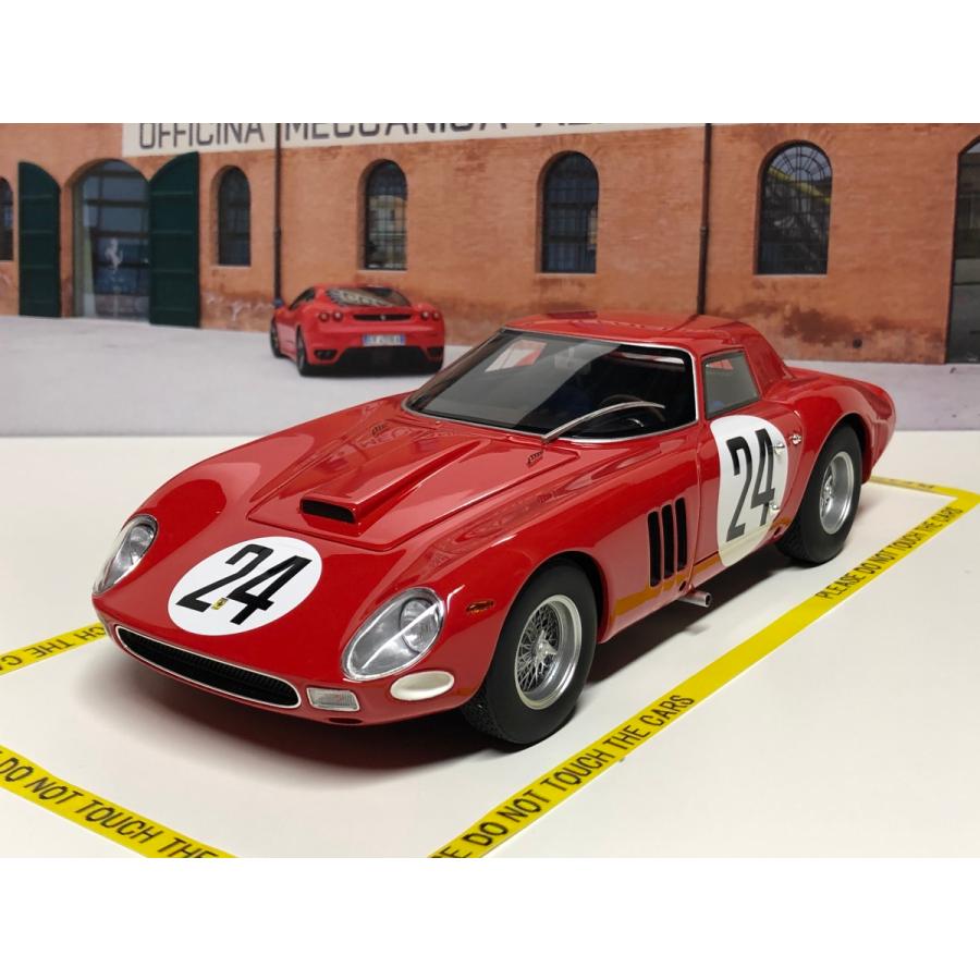 の*ぶ様 Ferrari 1／24プラモデルセット CMR 1/18 Ferrari 250 GTO #24 24h Le Mans 1964 Bianchi/Blaton