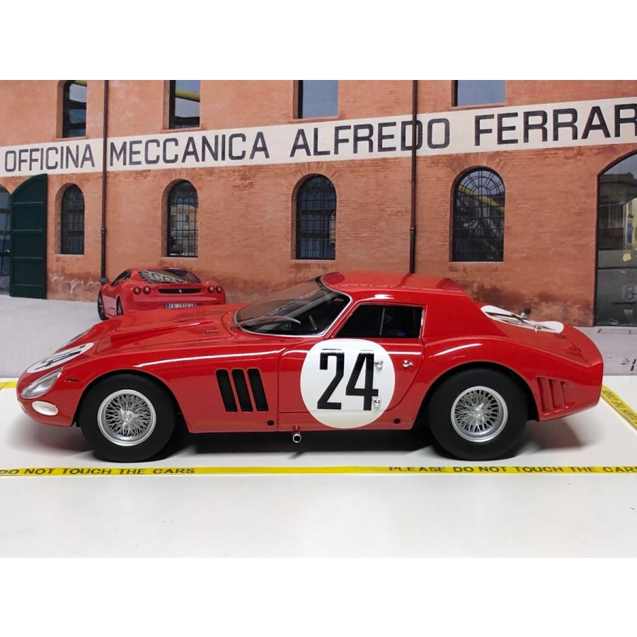の*ぶ様 Ferrari 1／24プラモデルセット CMR 1/18 Ferrari 250 GTO #24 24h Le Mans 1964 Bianchi/Blaton