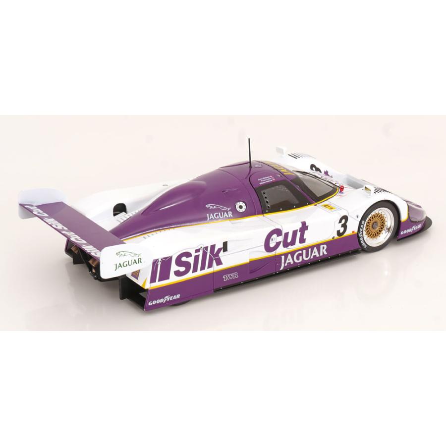 IXO 1/43 Jaguar XJR 12 – 3e Le Mans 1990, Voiture De Sport Blanche Et Grenat, Neuve En Boîte