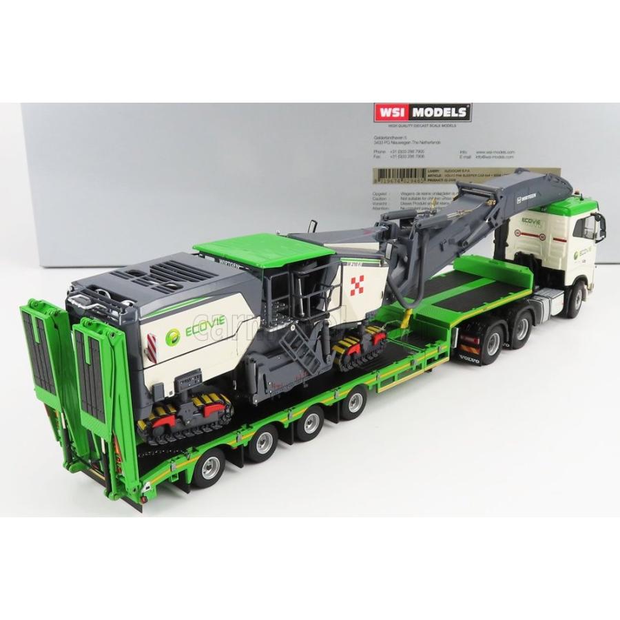 WSI 1/50 VOLVO FH4 750 6x4 +NZG 210Fi ECOVIE ROAD COLD WSI 1/50 VOLVO FH4 750 6x4 +NZG 210Fi ECOVIE ROAD COLD