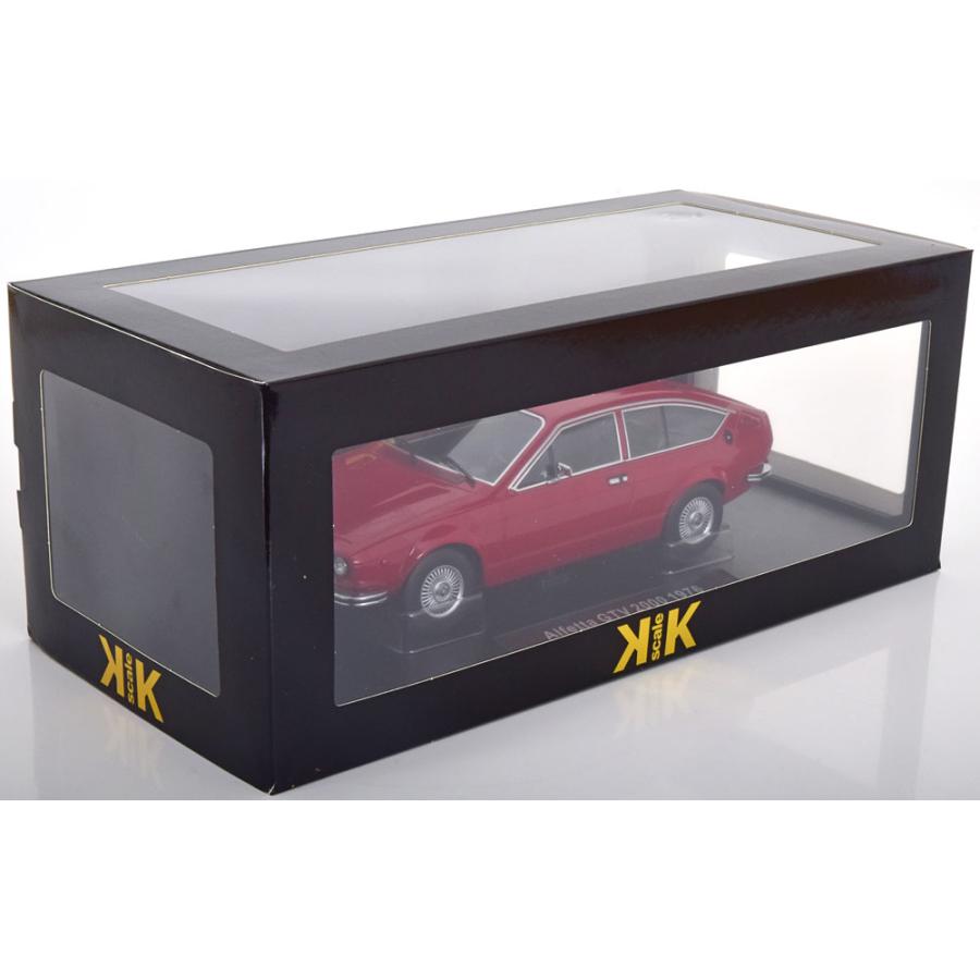 Modèle Réduit Alfa Romeo Alfetta 2000 GTV 1976 Bleue - Échelle 1:18 KK-Scale - Neuf Sous Boîte