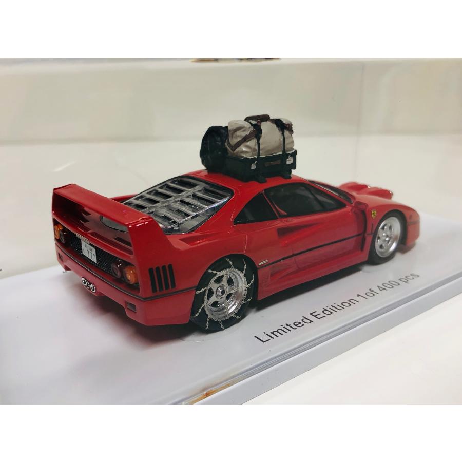 KESS 1/43 Ferrari F40 1993 snow KESS 1/43 Ferrari F40 1993 snow