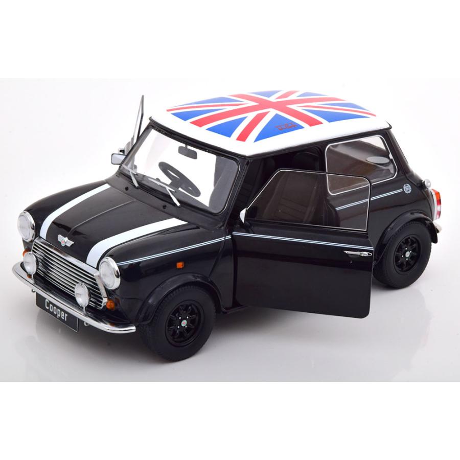 ミニカー k.k KKスケール KK scale 1/12 Mini Cooper RHD black white Union Jack