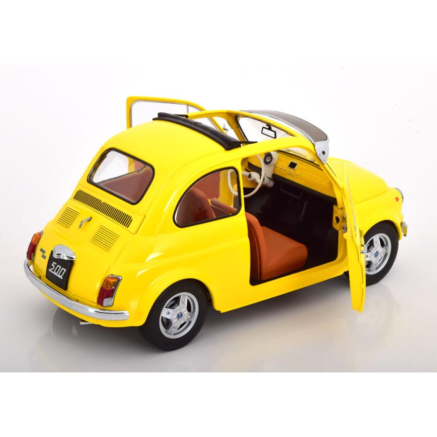セール KK scale 1/12 Fiat 500F 1968 イエロー ダイキャスト製 ビック 