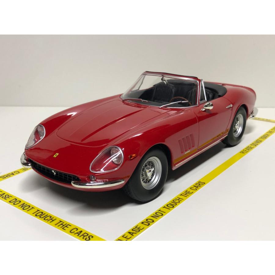 KKスケール KK scale 1/18 Ferrari 275 GTB/4 NART Spyder 1967 レッド