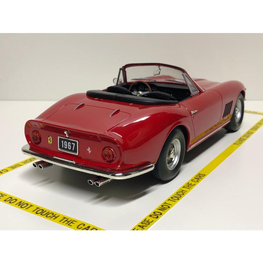 KKスケール KK scale 1/18 Ferrari 275 GTB/4 NART Spyder 1967 レッド