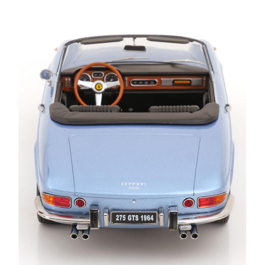 KK scale 1/18 Ferrari 275 GTS Pininfarina Spyder 1964 ライトブルー フェラーリ ミニカーの画像