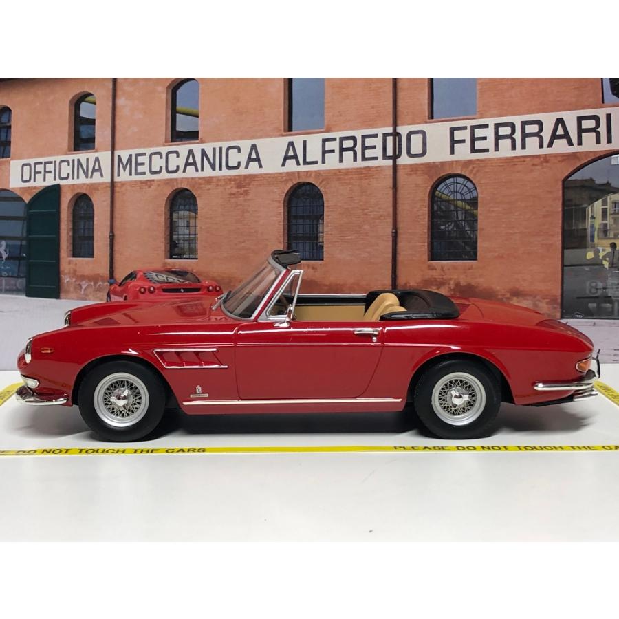 KK scale 1/18 Ferrari 275 GTS Pininfarina Spyder 1964 レッド ダイキャスト製 フェラーリの画像