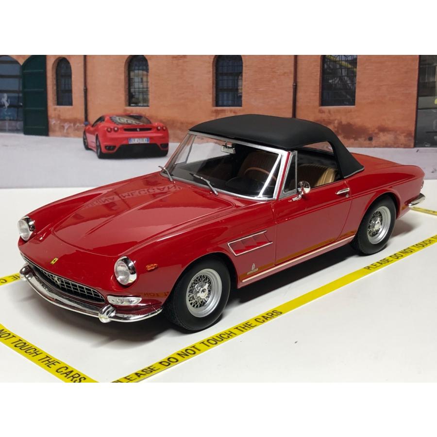 KK scale 1/18 Ferrari 275 GTS Pininfarina Spyder 1964 レッド ダイ