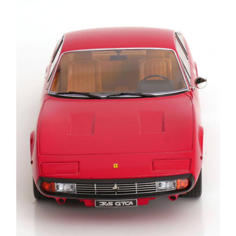KK scale 1/18 Ferrari 365 GTC4 1971 レッド ブラウン内装 フェラーリ ミニカーの画像