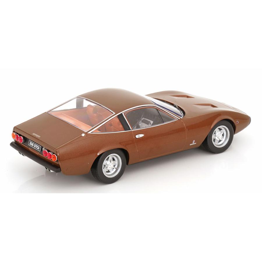 KK scale 1/18 Ferrari 365 GTC4 1971 ブラウン フェラーリ ミニカーの画像