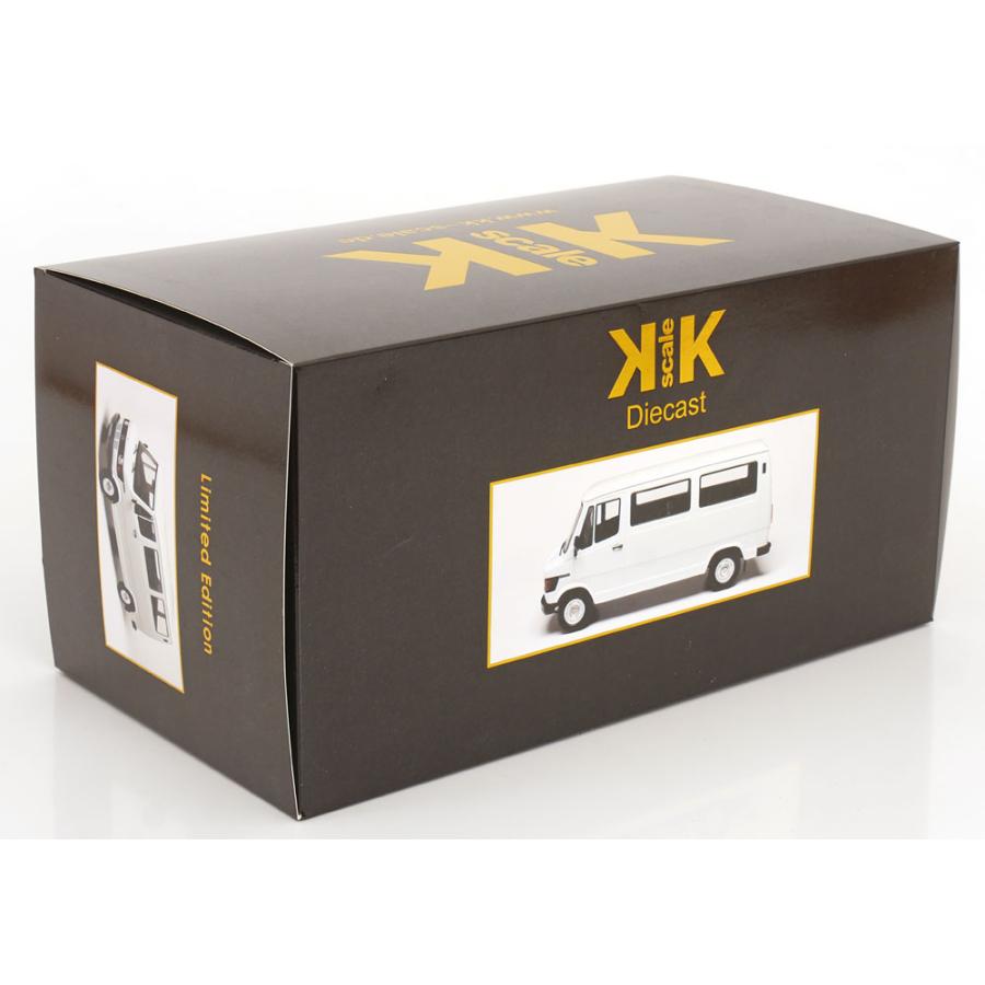 KK scale 1/18 Mercedes Benz 208 D bus 1988 ホワイト メルセデス ベンツ ミニカーの画像
