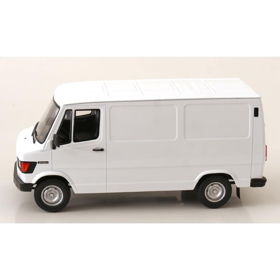 KK scale 1/18 Mercedes Benz 208 Transporter 1988 ホワイト メルセデス ベンツ ミニカーの画像