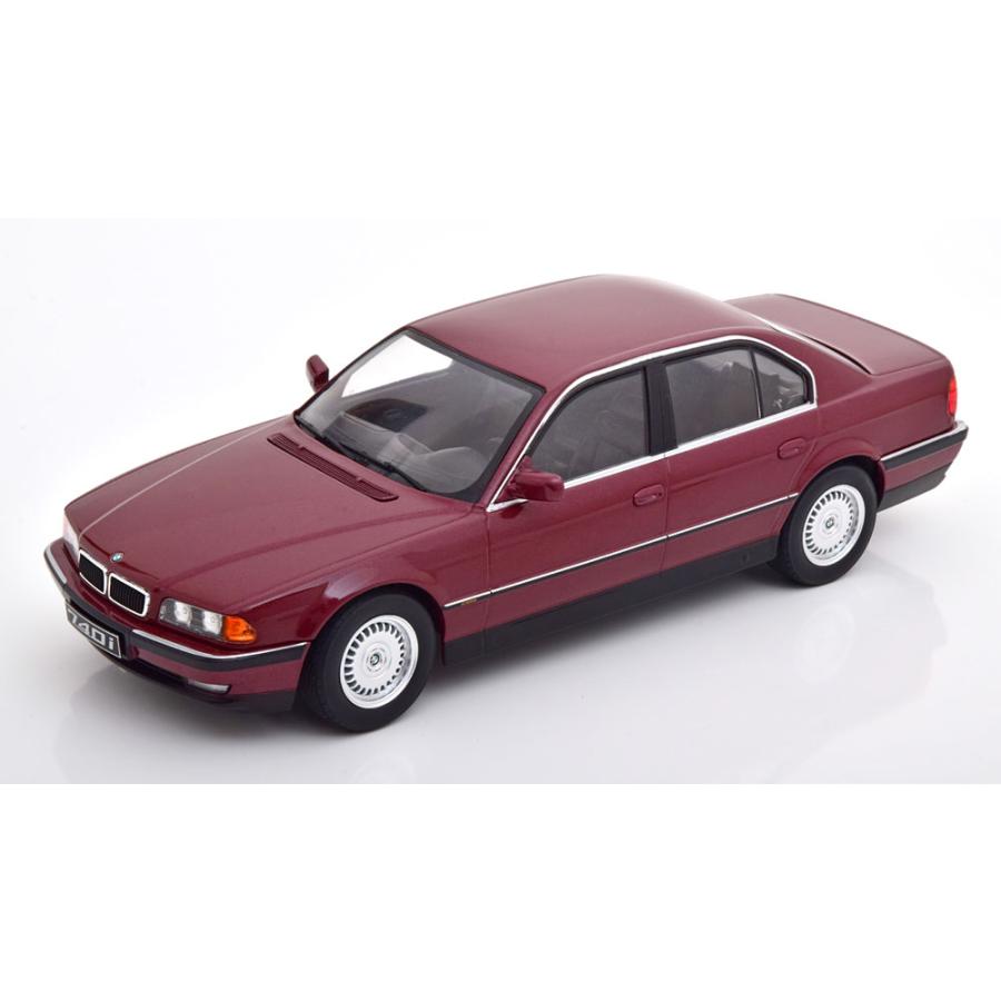KKスケール KK scale 1/18 BMW 740i E38 1994 ダークレッド ダイ