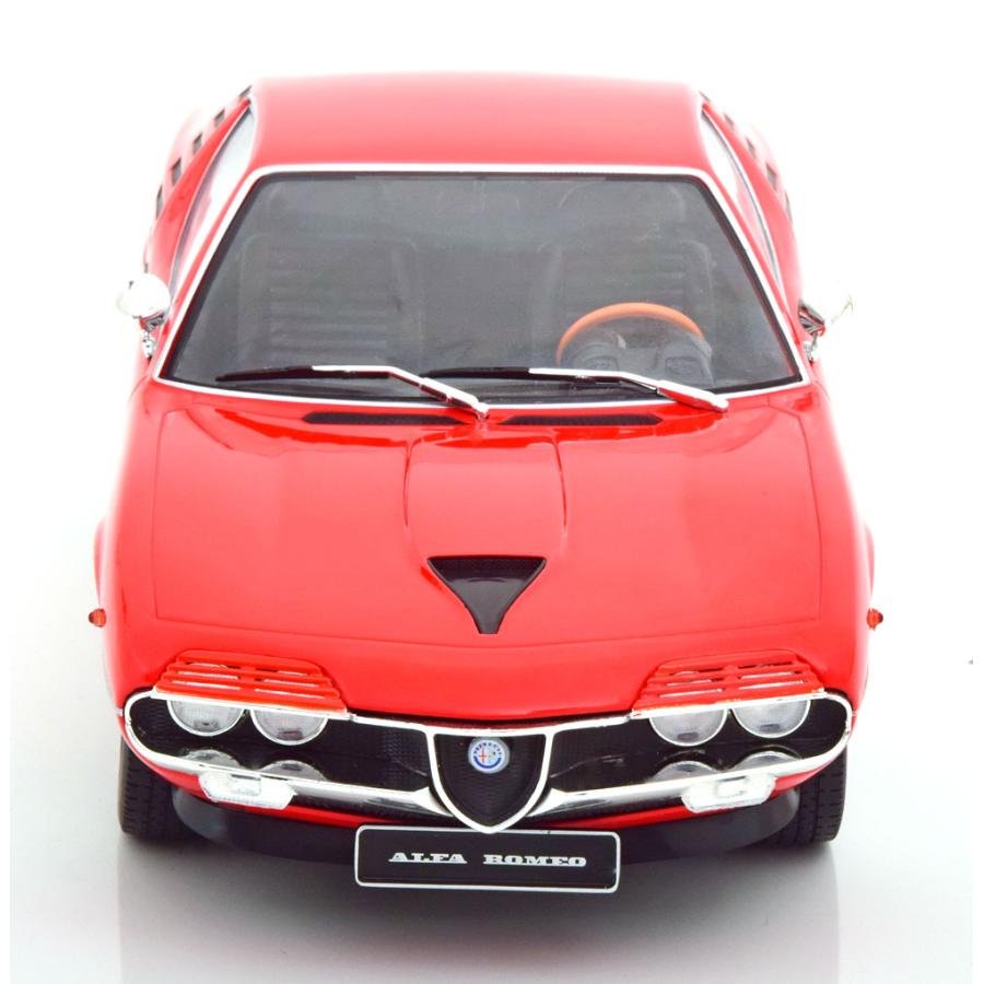 KK scale 1/18 Alfa Romeo Montreal 1970 レッド ダイキャスト製 アルファロメオ モントリオール ミニカーの画像