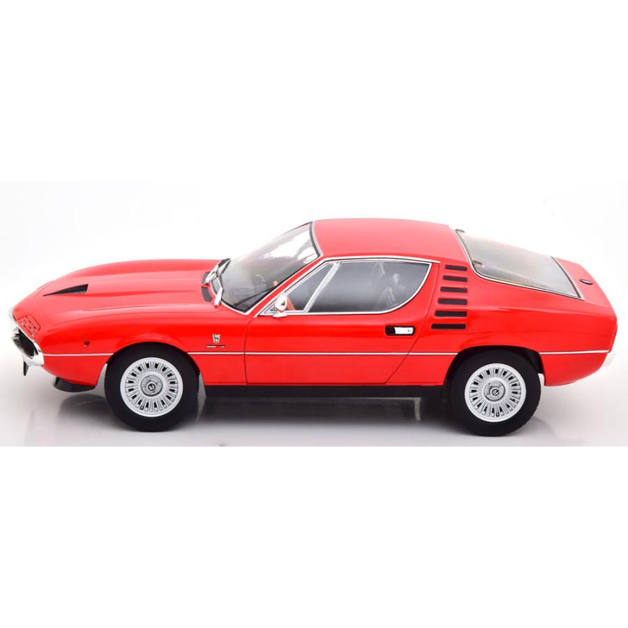 KK scale 1/18 Alfa Romeo Montreal 1970 レッド ダイキャスト製 アルファロメオ モントリオール ミニカーの画像