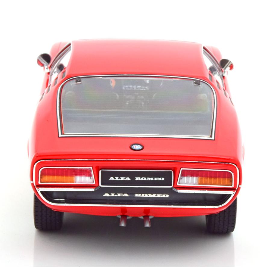 KK scale 1/18 Alfa Romeo Montreal 1970 レッド ダイキャスト製 アルファロメオ モントリオール ミニカーの画像