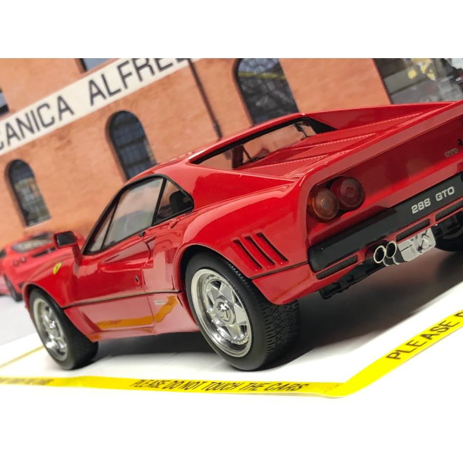 【公式通販】ストア KK scale 1/18 Ferrari 288 GTO レッド　ダイキャスト製　フェラーリ