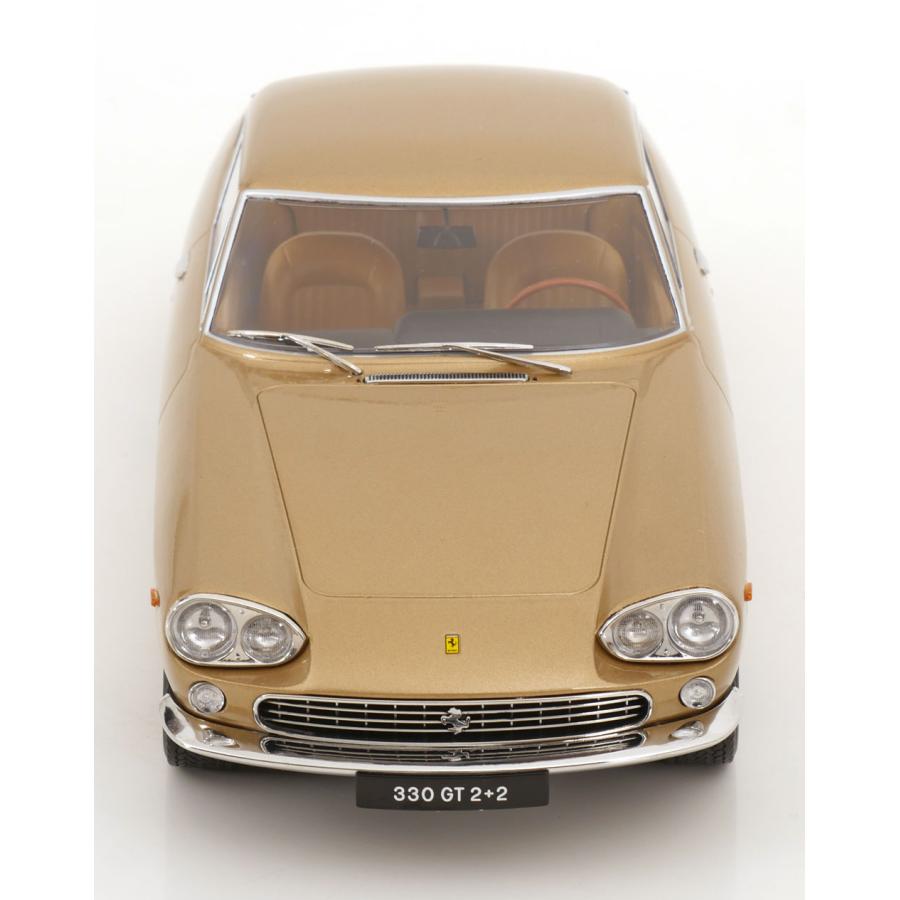 ＜予約品＞ KK scale 1/18 Ferrari 330 GT 2+2 1964 ゴールド フェラーリ ミニカーの画像