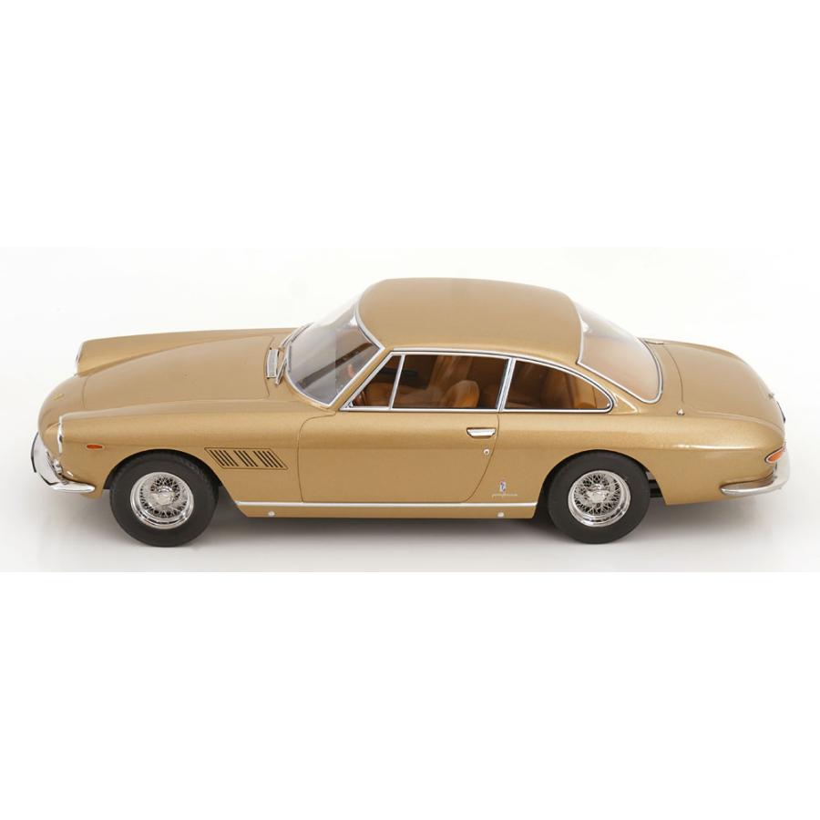 ＜予約品＞ KK scale 1/18 Ferrari 330 GT 2+2 1964 ゴールド フェラーリ ミニカーの画像