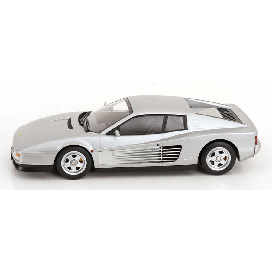 ＜予約品＞ KK scale 1/18 Ferrari Testarossa 1986 シルバー フェラーリ ミニカーの画像