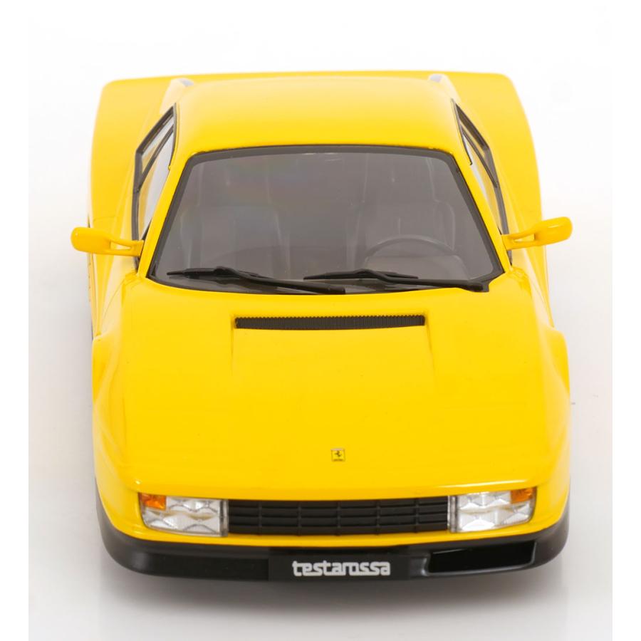 ＜予約品＞ KK scale 1/18 Ferrari Testarossa 1986 イエロー フェラーリ ミニカーの画像