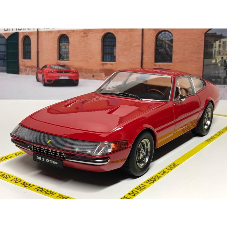 KK scale 1/18 Ferrari 365 GTB/4 Daytona Coupe SeriesI 1969 レッド ダイキャスト製　 フェラーリ : kkdc180581 : Garage FORZA - 通販 - Yahoo!ショッピング