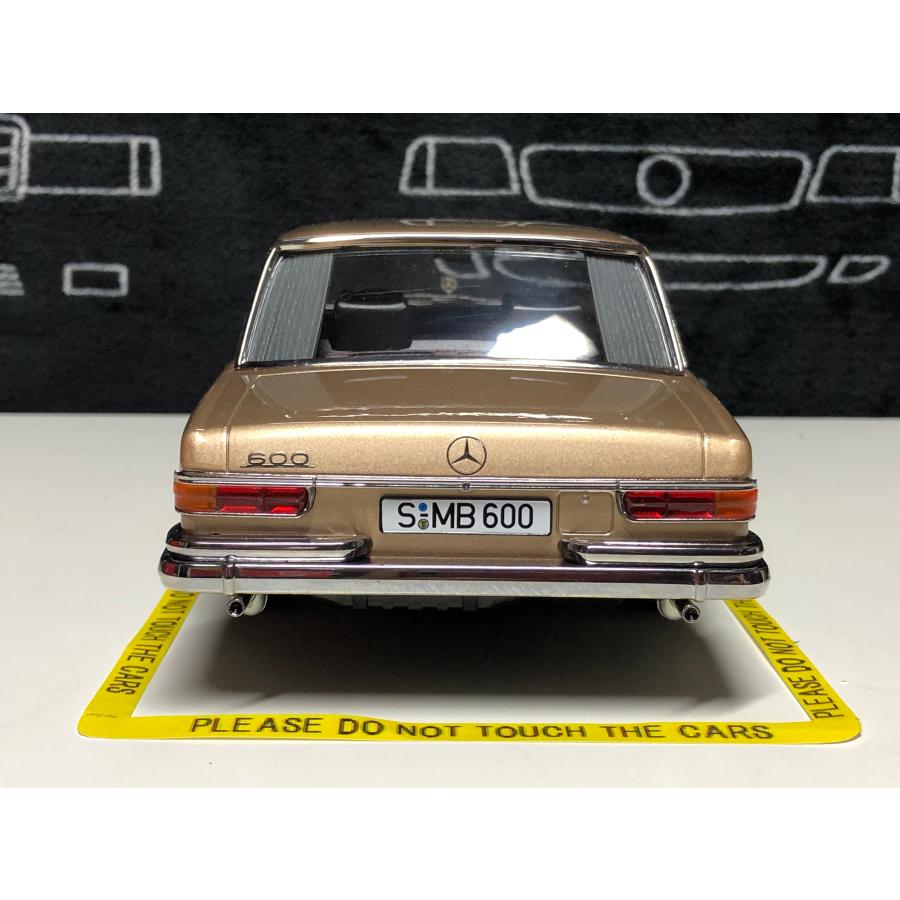 KK scale  Mercedes Benz  SWB W  ゴールド ダイ