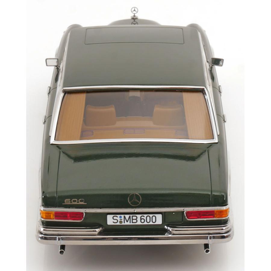 ＜予約品＞ KK scale 1/18 Mercedes Benz 600 SWB W100 1963 グリーン ダイキャスト製 メルセデス ベンツ ミニカーの画像