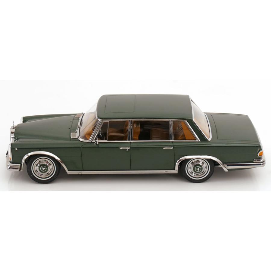 ＜予約品＞ KK scale 1/18 Mercedes Benz 600 SWB W100 1963 グリーン ダイキャスト製 メルセデス ベンツ ミニカーの画像