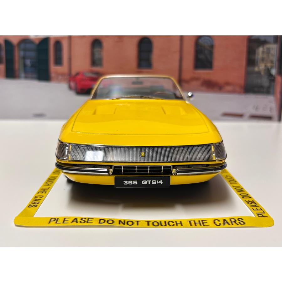新発売！ KK scale 1/18 Ferrari 365 GTS Daytona 1.series 1969 イエロー フェラーリ ミニカーの画像
