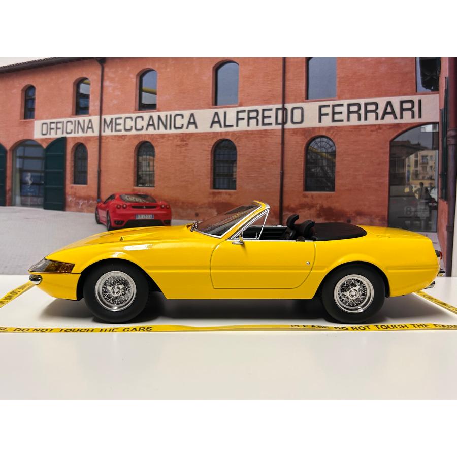1/18 フェラーリ 365GTS/4 デイトナ・スパイダー イエロー ミニカー Amazon | 1/18 フェラーリ 365GTB/4 デイトナ '69 (イエロー) K08161Y