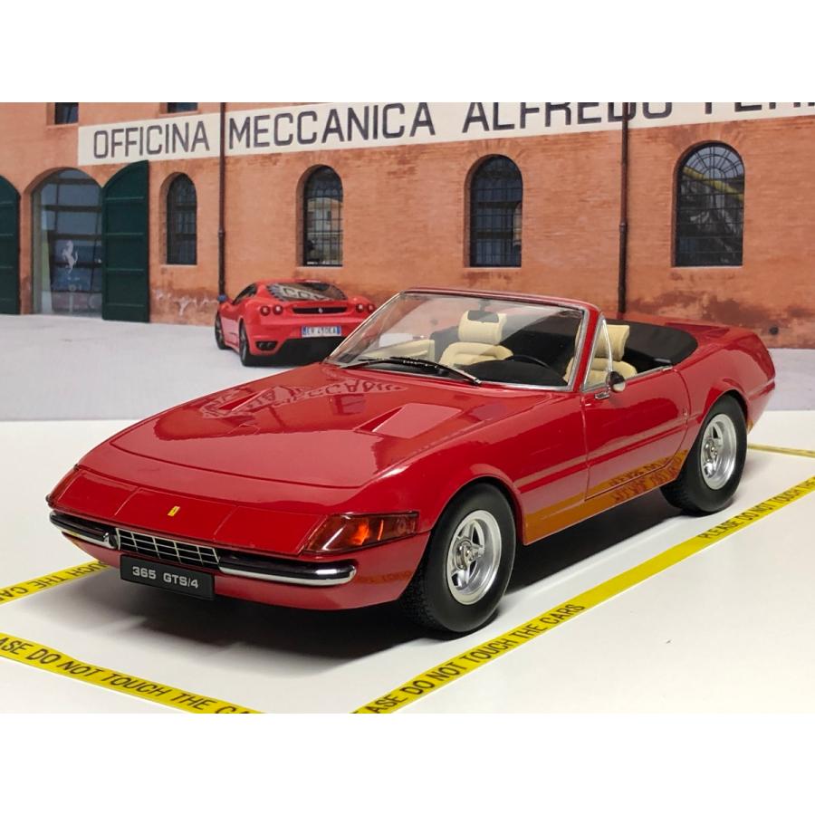 KK scale 1/18 Ferrari 365 GTS/4 Daytona Spider SeriesII 1971 レッド ダイキャスト製　 フェラーリ : kkdc180621 : Garage FORZA - 通販 - Yahoo!ショッピング