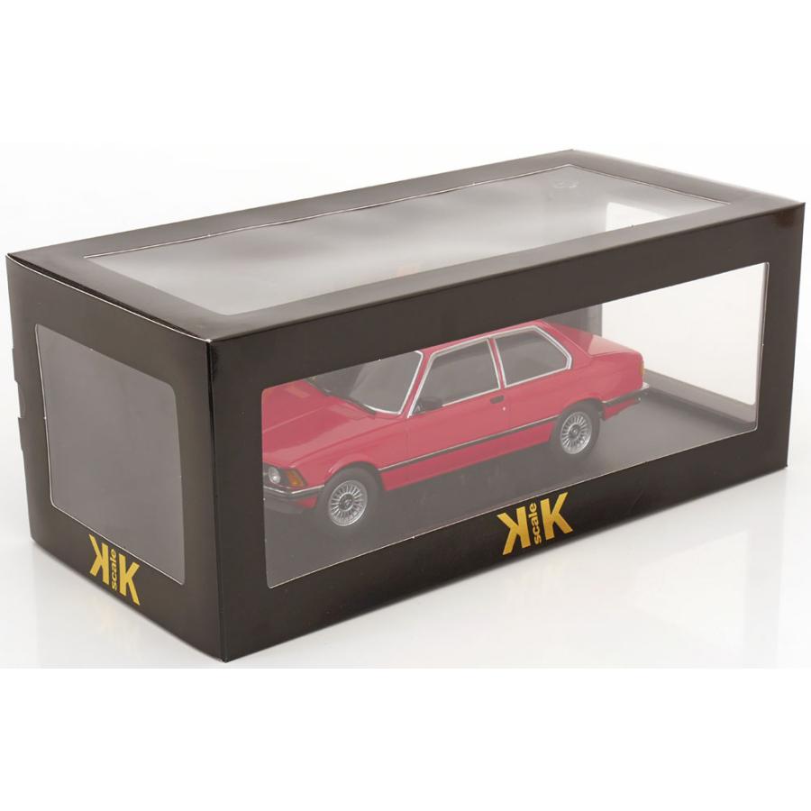 ＜予約品＞ KK scale 1/18 BMW 323i E21 1978 レッド ダイキャスト製 ミニカーの画像