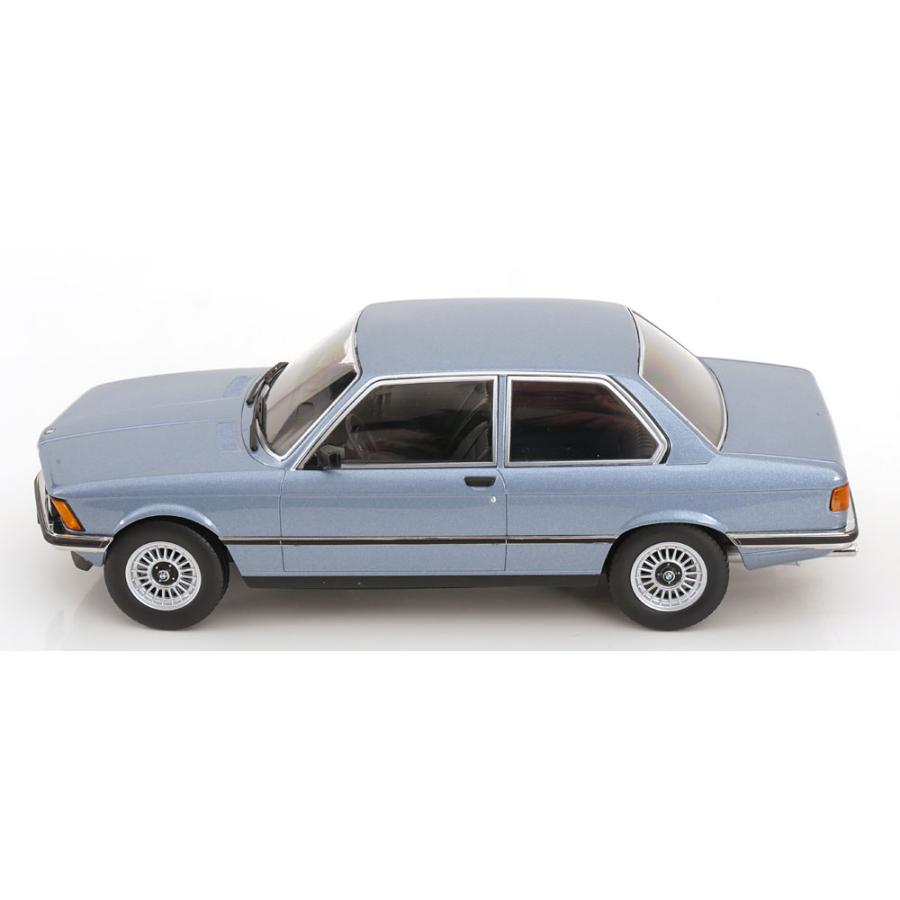 ＜予約品＞ KK scale 1/18 BMW 323i E21 1978 ライトブルー ダイキャスト製 ミニカーの画像