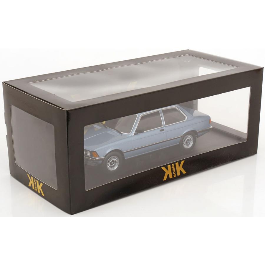 ＜予約品＞ KK scale 1/18 BMW 323i E21 1978 ライトブルー ダイキャスト製 ミニカーの画像