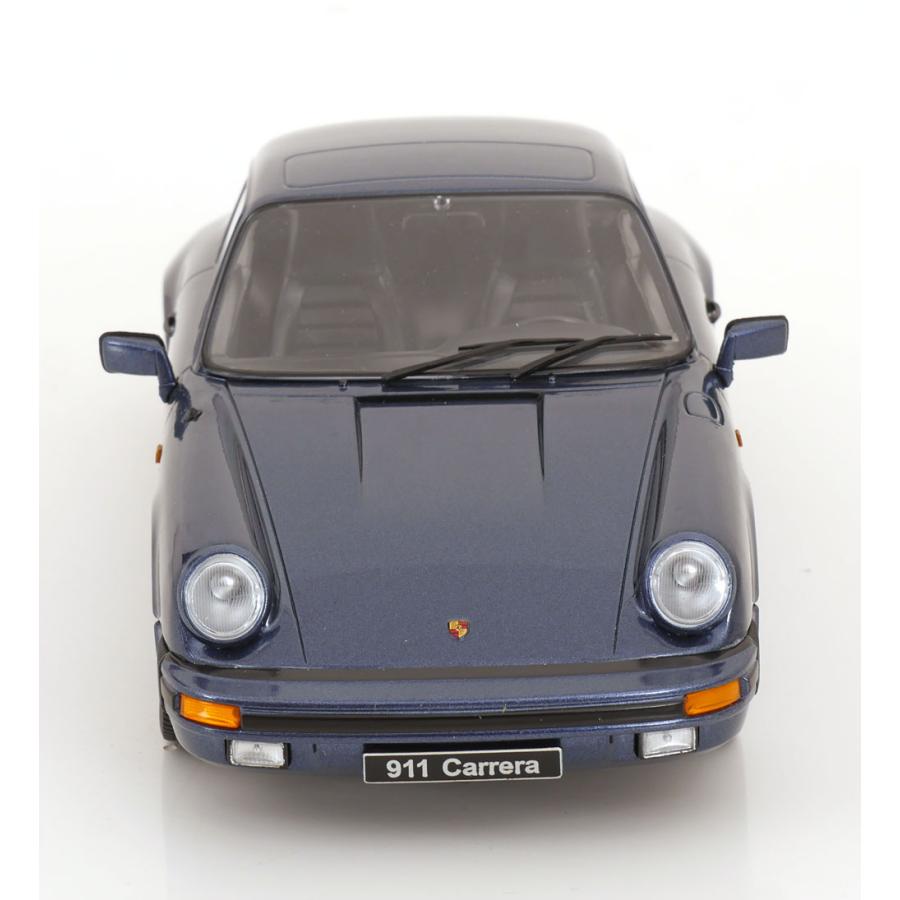 KK scale 1/18 Porsche 911 Carrera Coupe 1983 ダークブルー ポルシェ ミニカーの画像