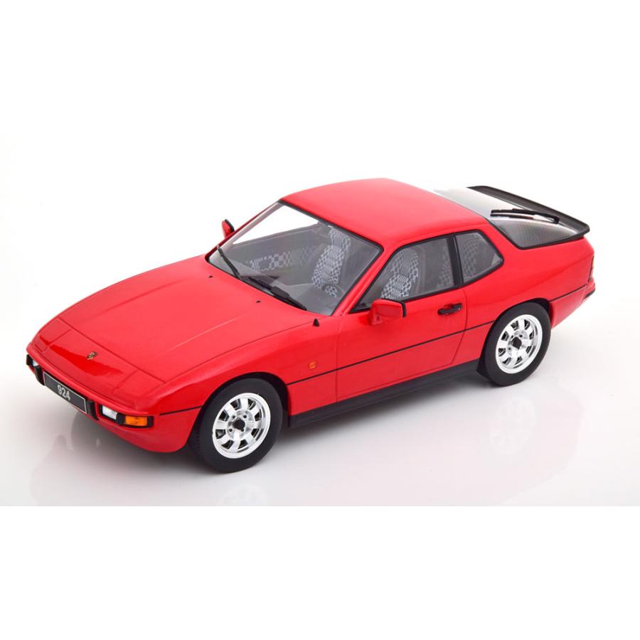 KK-SCALE　KKスケール　1/18 ポルシェ　Porsche 917 KKスケール KK scale 1/18 Porsche 924 1985 レッド ダイキャスト製