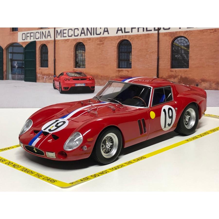 KK scale 1/18 Ferrari 250 GTO 1962 No.19， 2nd 24h Le Mans　ダイキャスト製　フェラーリ