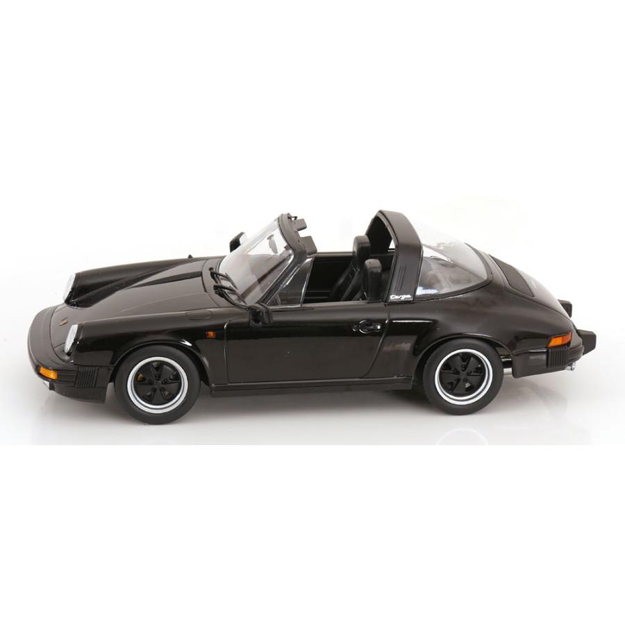 KK scale 1/18 Porsche 911 SC Targa 1983 ブラック ポルシェ ミニカーの画像