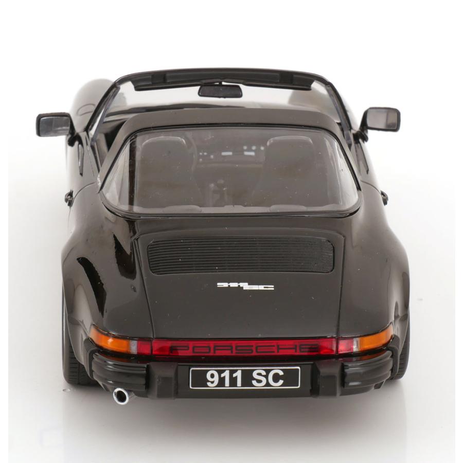 KK scale 1/18 Porsche 911 SC Targa 1983 ブラック ポルシェ ミニカーの画像