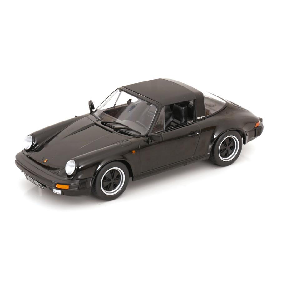 KK scale 1/18 Porsche 911 SC Targa 1983 ブラック ポルシェ ミニカーの画像