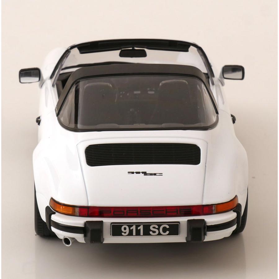 KK scale 1/18 Porsche 911 SC Targa 1983 ホワイト ポルシェ ミニカーの画像