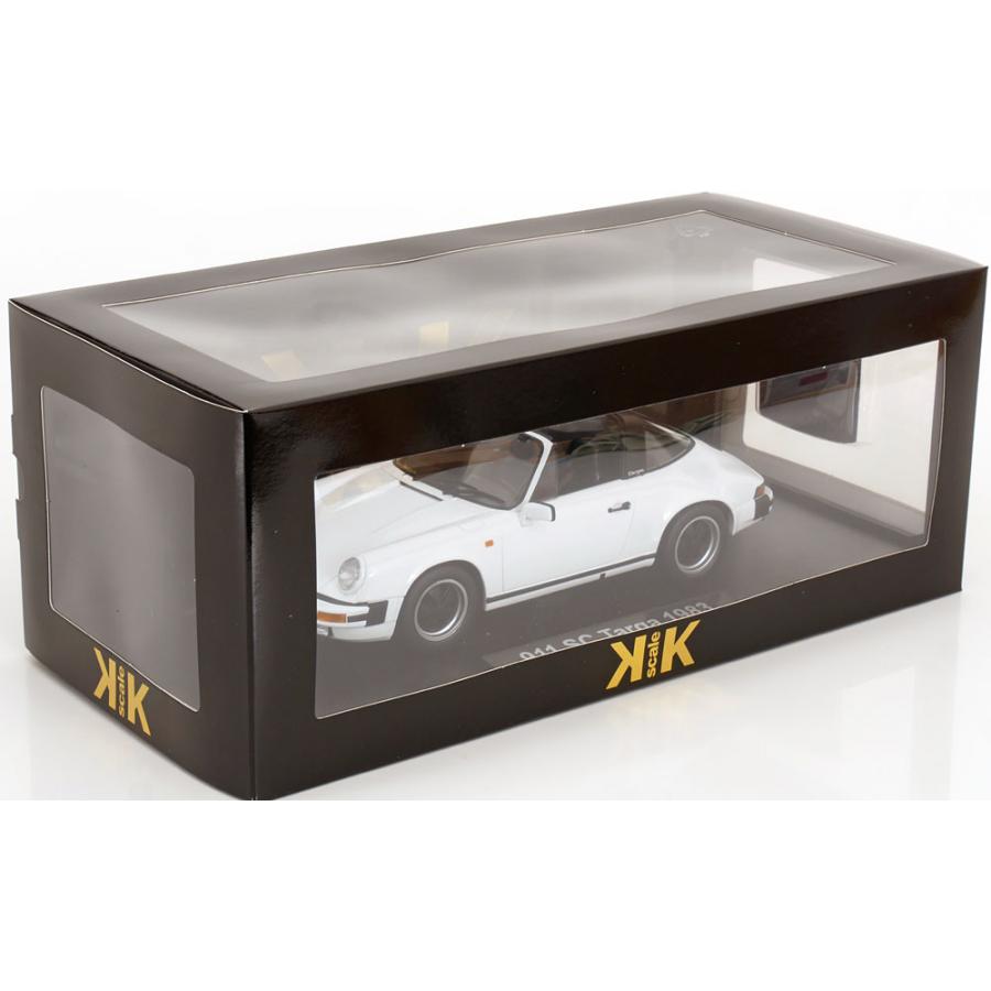 KK scale 1/18 Porsche 911 SC Targa 1983 ホワイト ポルシェ ミニカーの画像