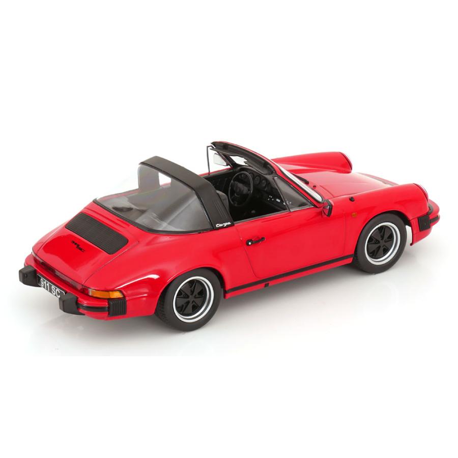 KK scale 1/18 Porsche 911 SC Targa 1983 レッド ポルシェ ミニカーの画像
