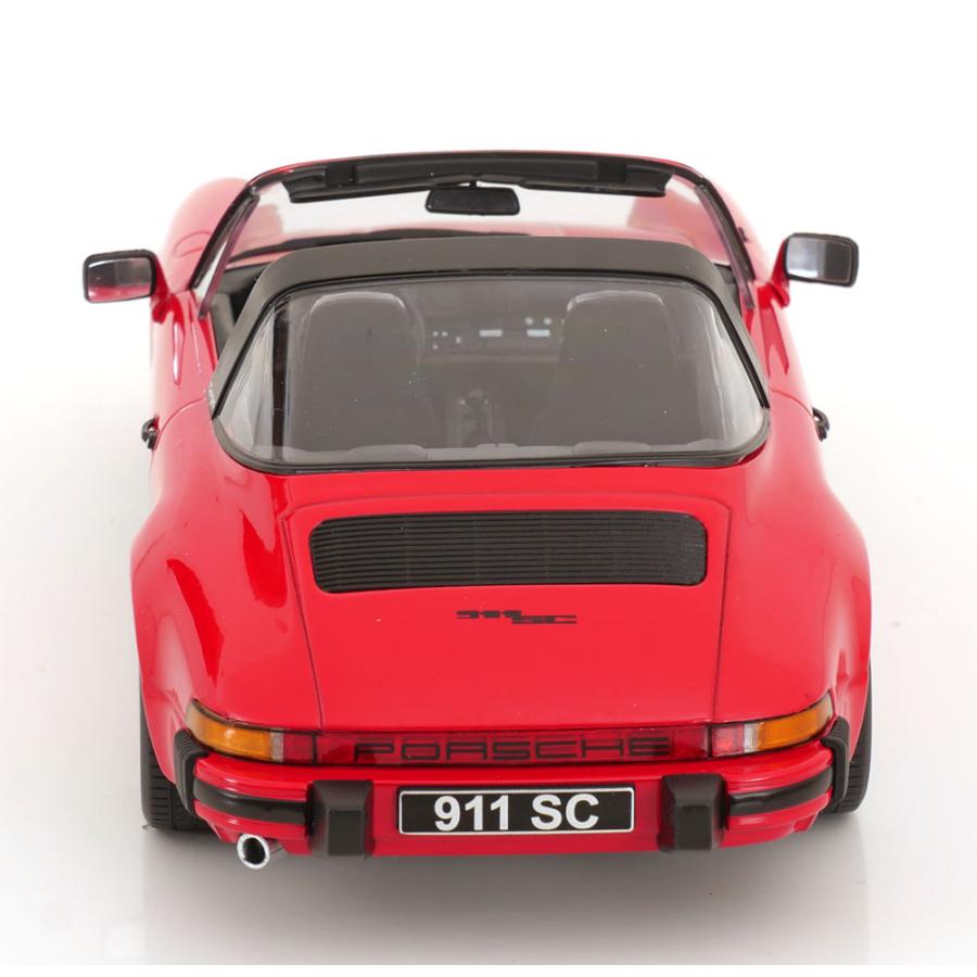 KK scale 1/18 Porsche 911 SC Targa 1983 レッド ポルシェ ミニカーの画像